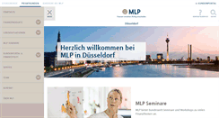 Desktop Screenshot of mlp-duesseldorf.de